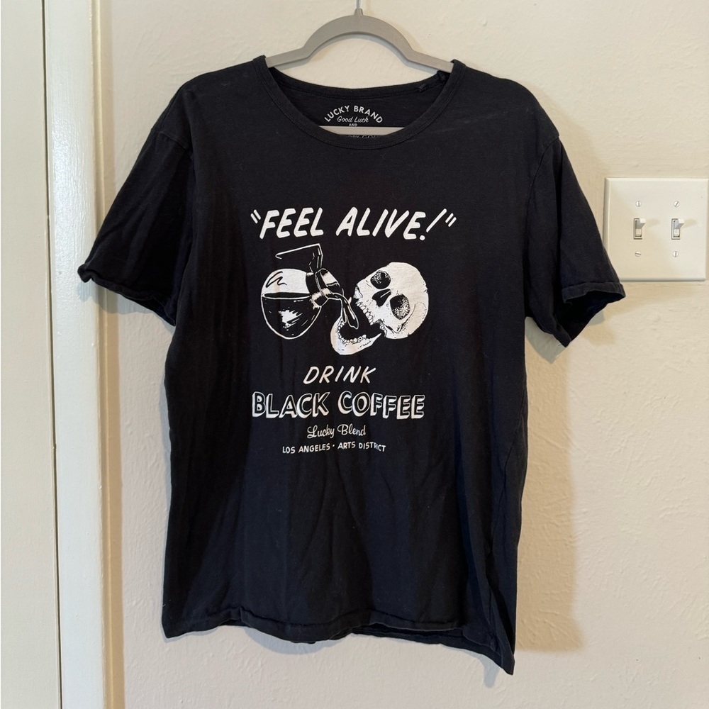 Lucky Brand graphic t-shirt, size medium